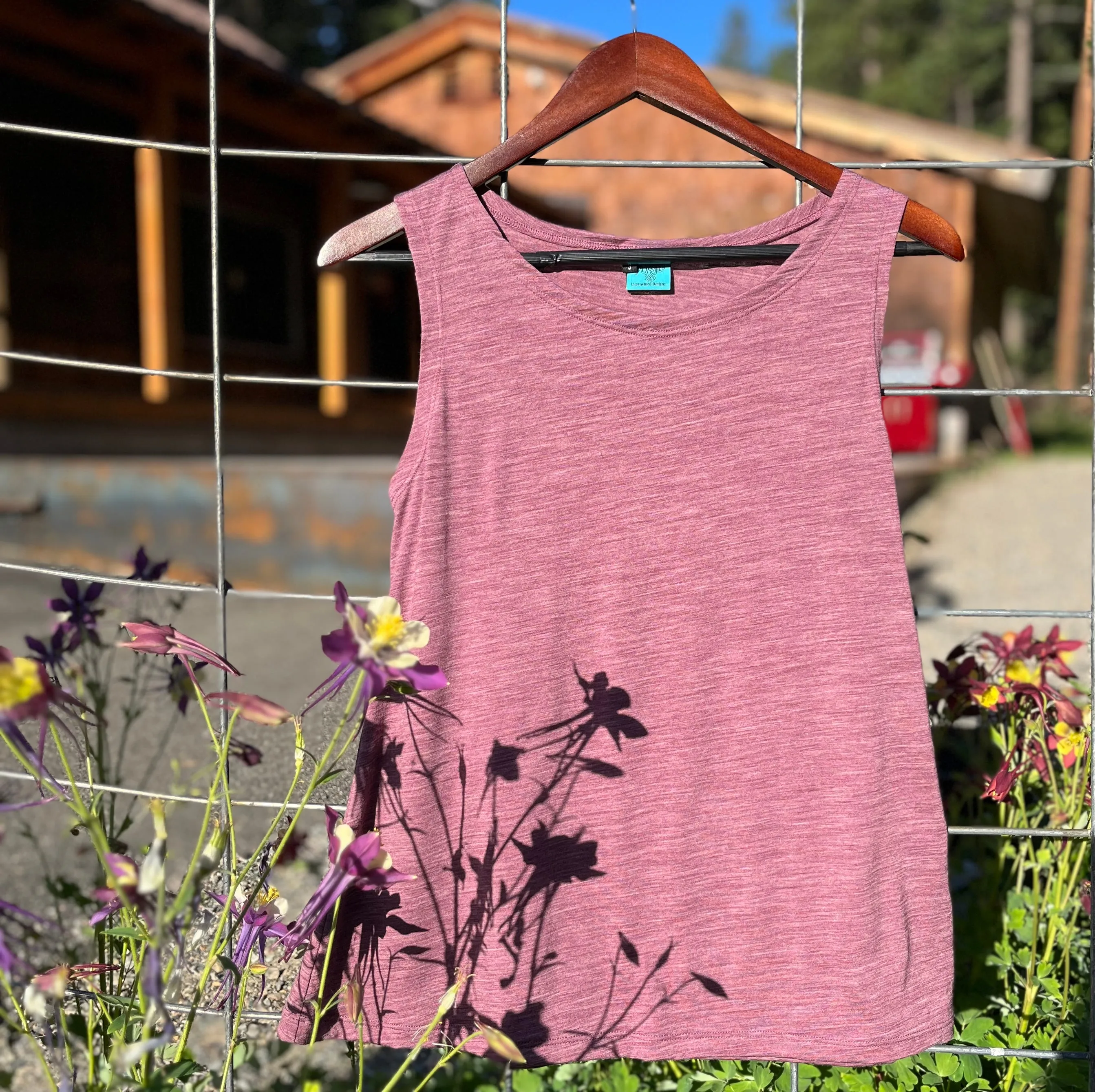 SALE - XS, S, L - Merino Wool/Tencel Aster Tank Top