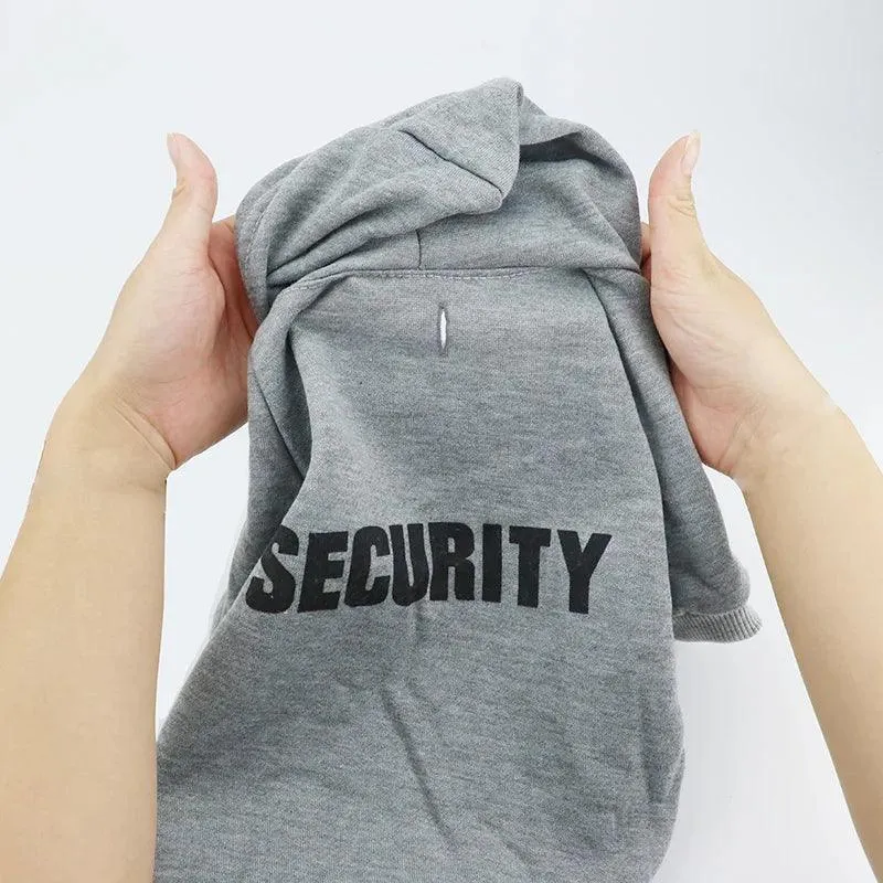 Security Pet Hoodies