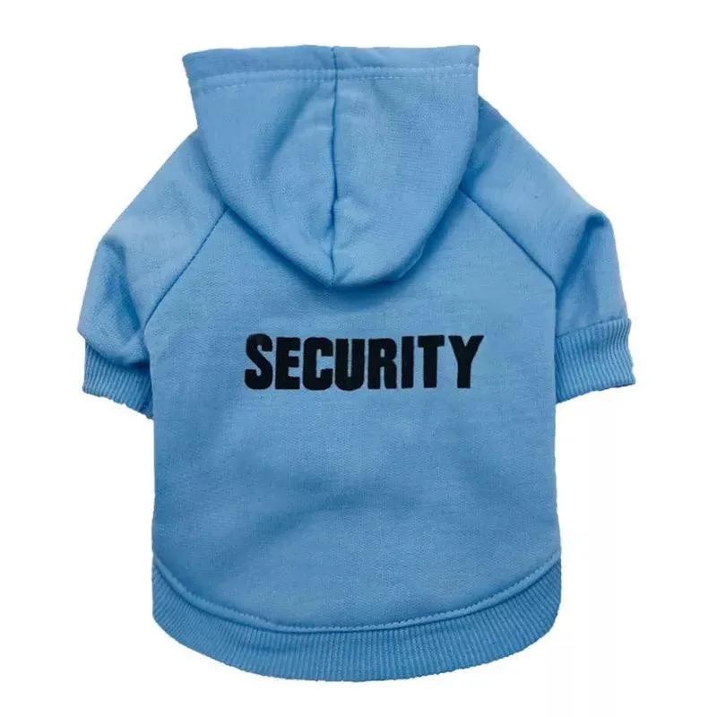 Security Pet Hoodies