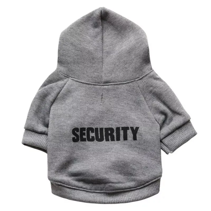 Security Pet Hoodies