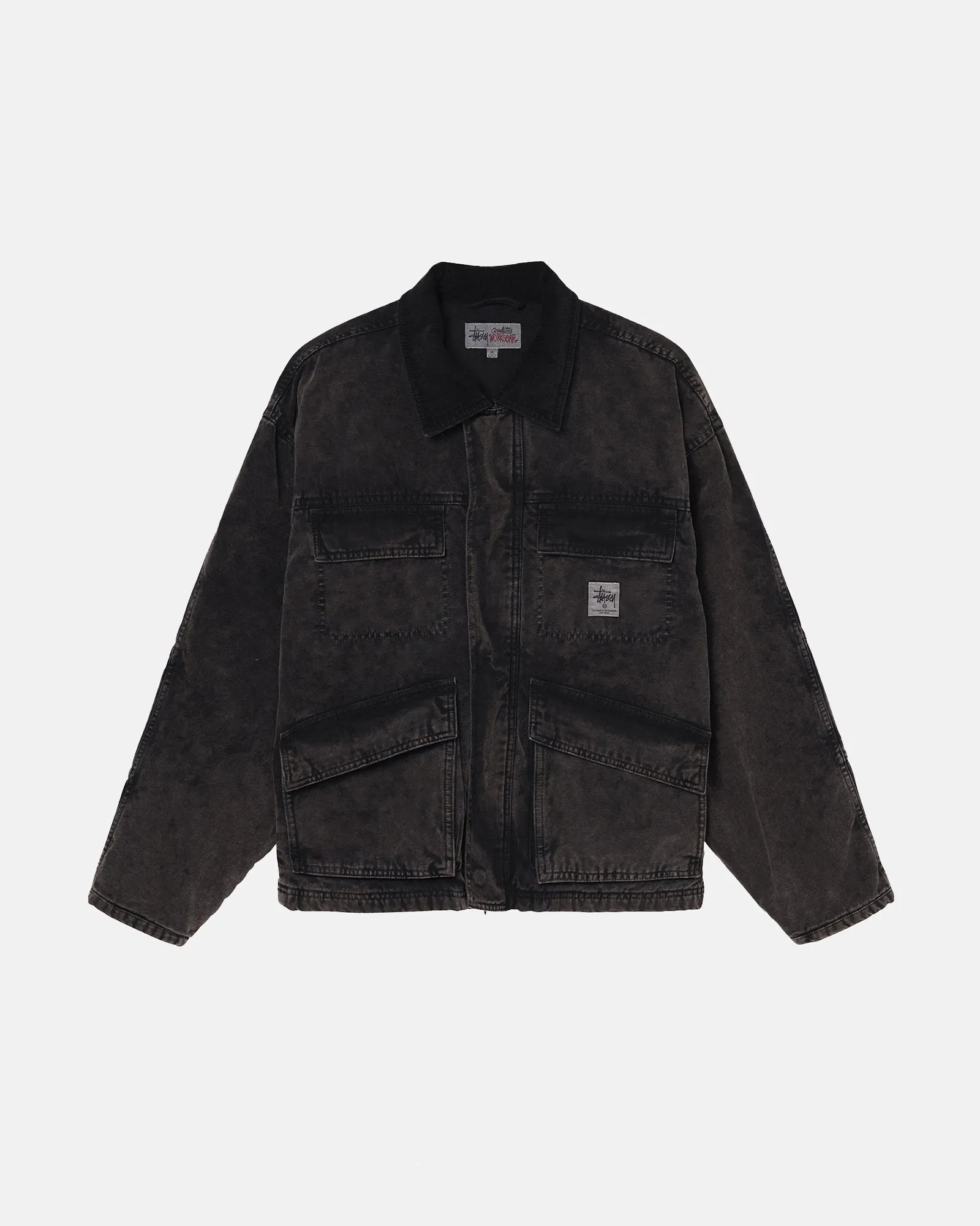 SHOP JACKET WASHED CANVAS