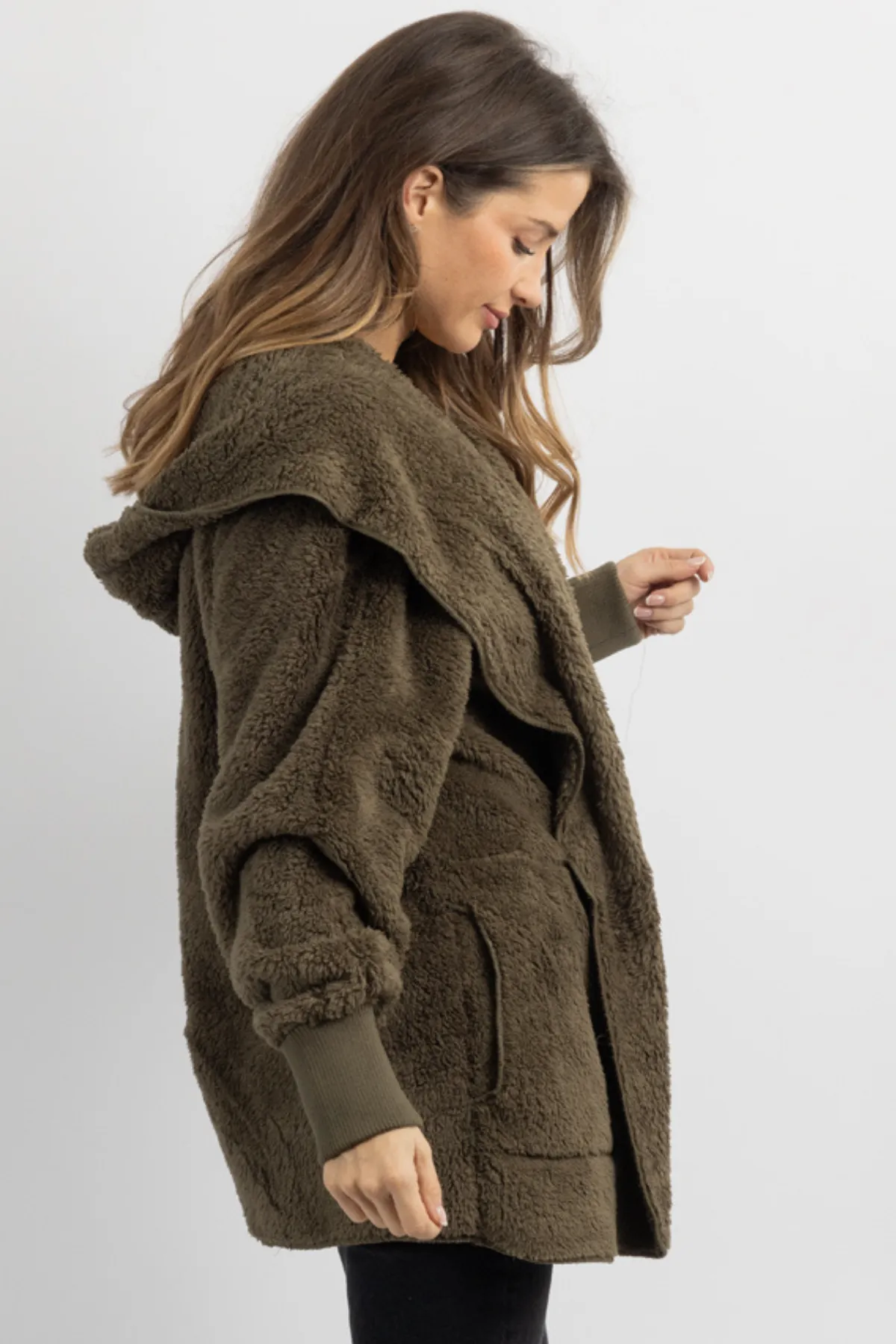 SO SNUG OLIVE JACKET *BACK IN STOCK*