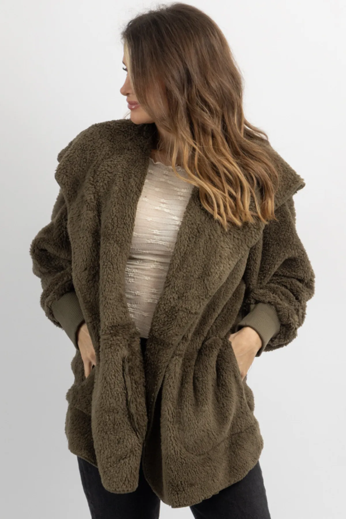 SO SNUG OLIVE JACKET *BACK IN STOCK*