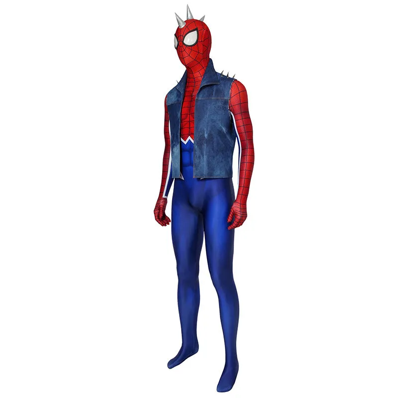 Spider-Man: Across the Spider-Verse Spider-Punk Cosplay Costume