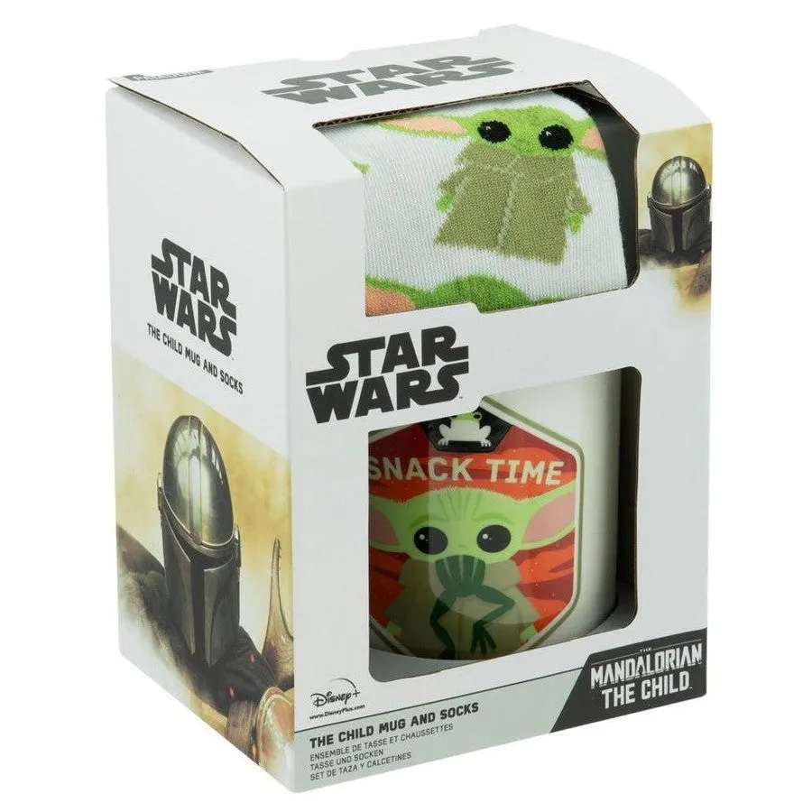 Star Wars The Mandalorian - Mug & Childrens Sock Set