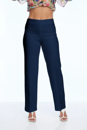 Stella Wide Leg Twill Denim Pant Denim