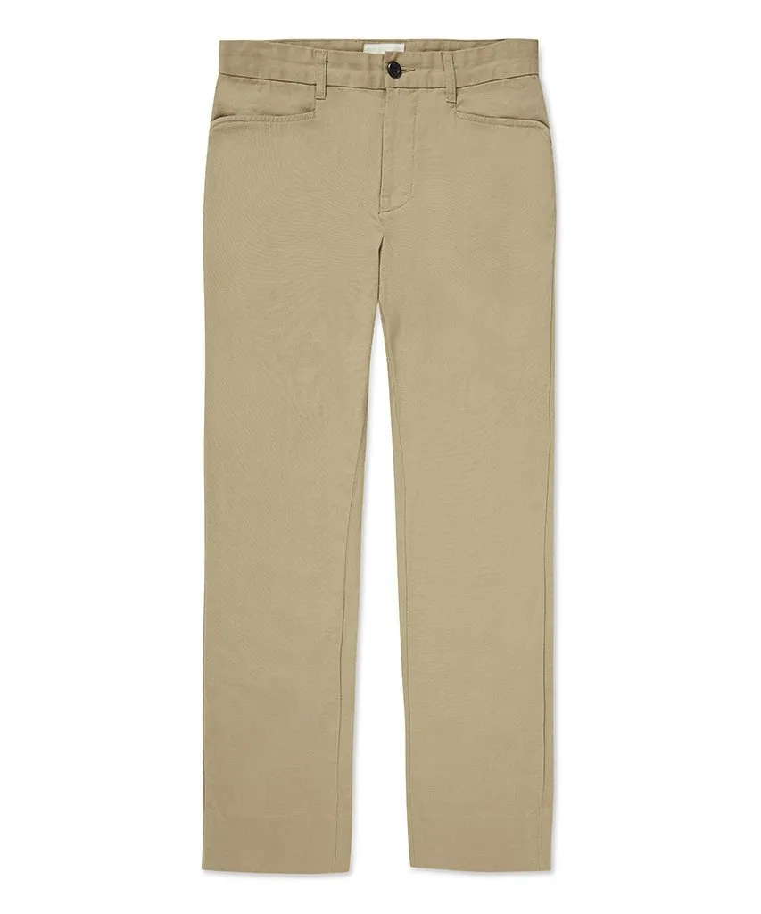 Straight Leg Pants - Tan