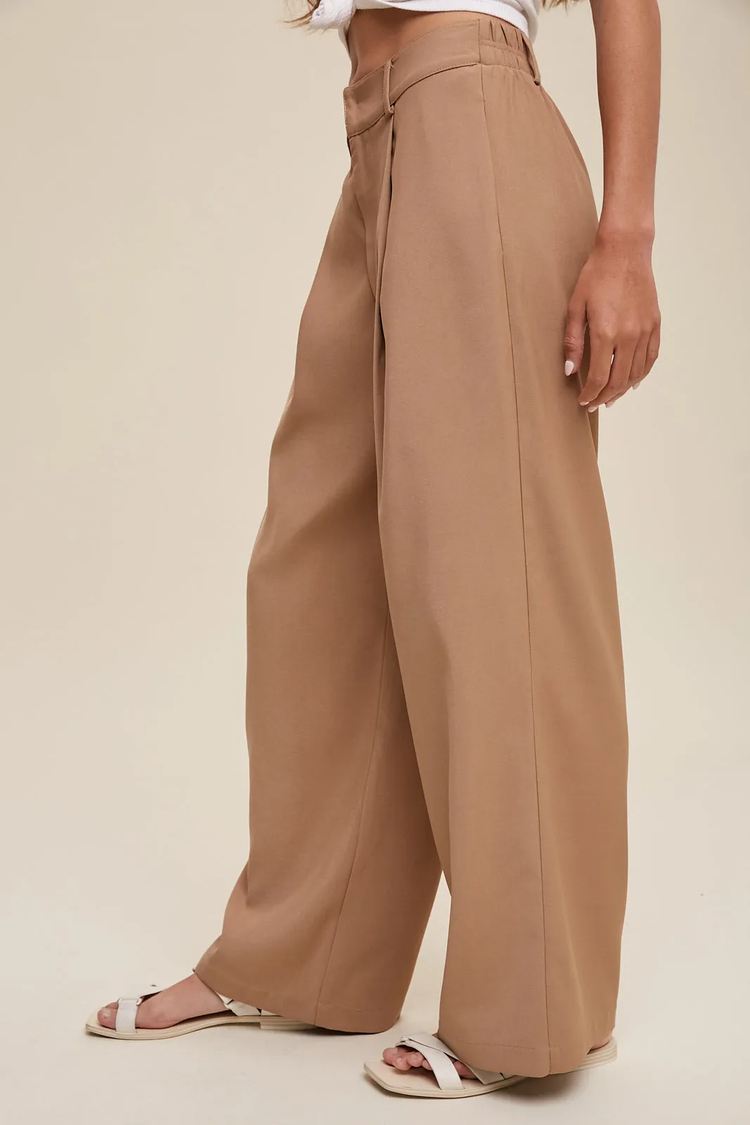 Straight Leg Trouser Pants