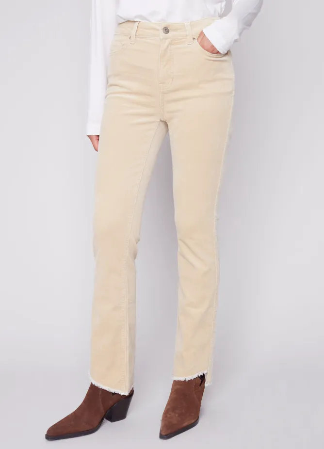 Stretch Corduroy Flare Pant