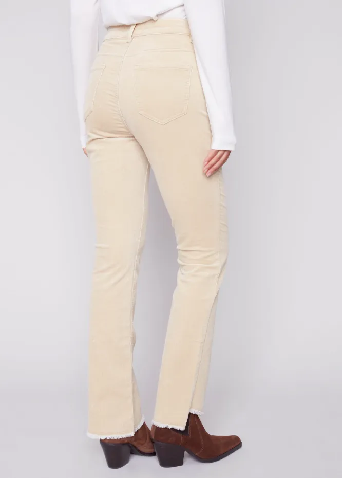 Stretch Corduroy Flare Pant