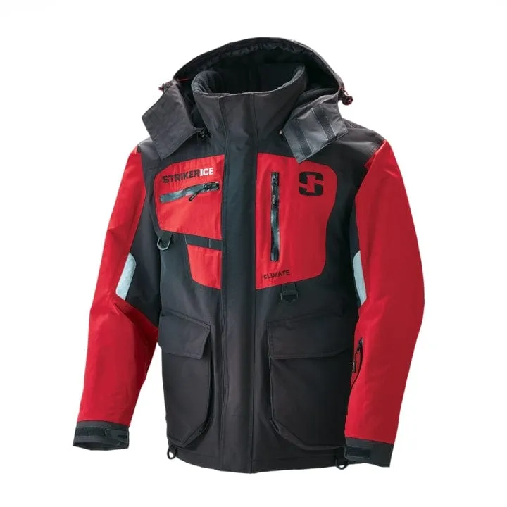 Striker Climate Jacket, Black Red