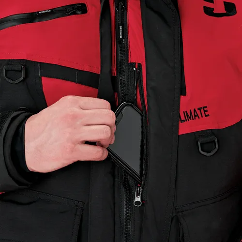 Striker Climate Jacket, Black Red