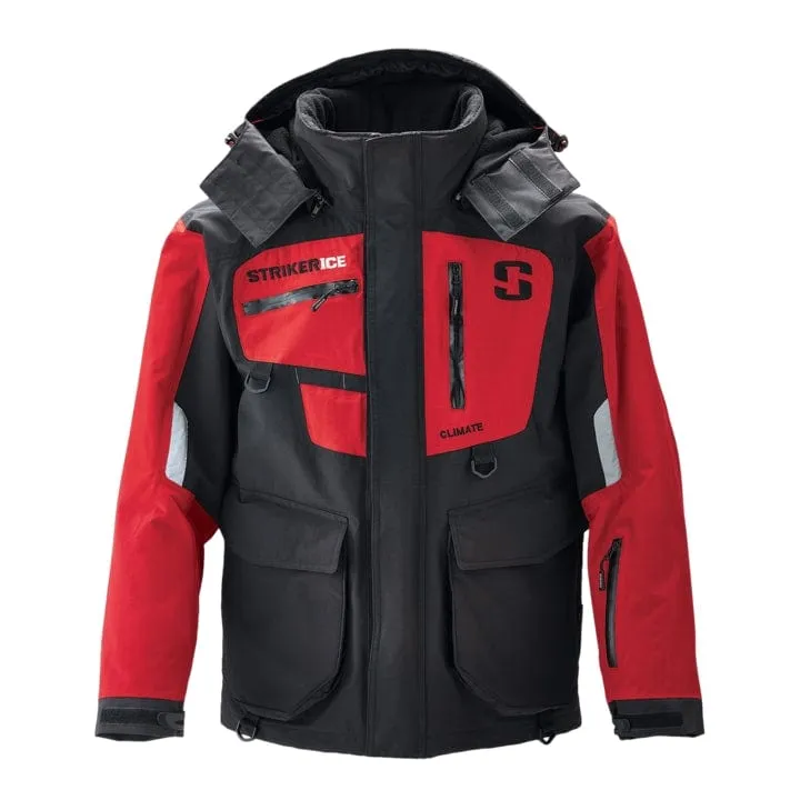 Striker Climate Jacket, Black Red