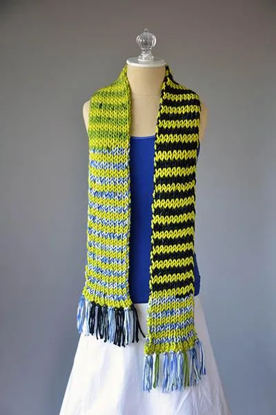 Stripe Magic Scarf