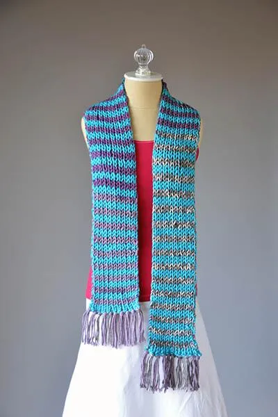 Stripe Magic Scarf