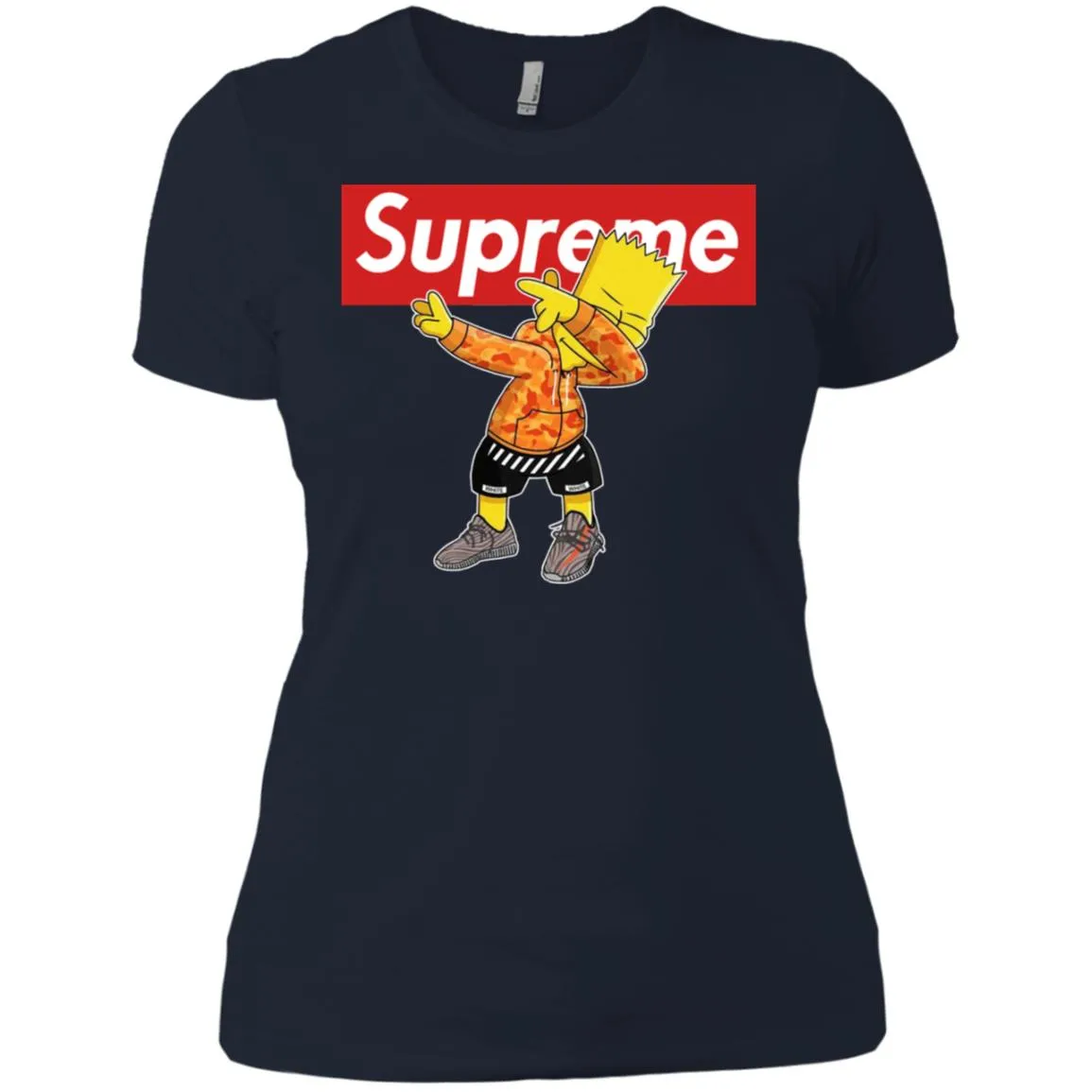 Supreme Dabbing T-shirt Women Cotton T-Shirt