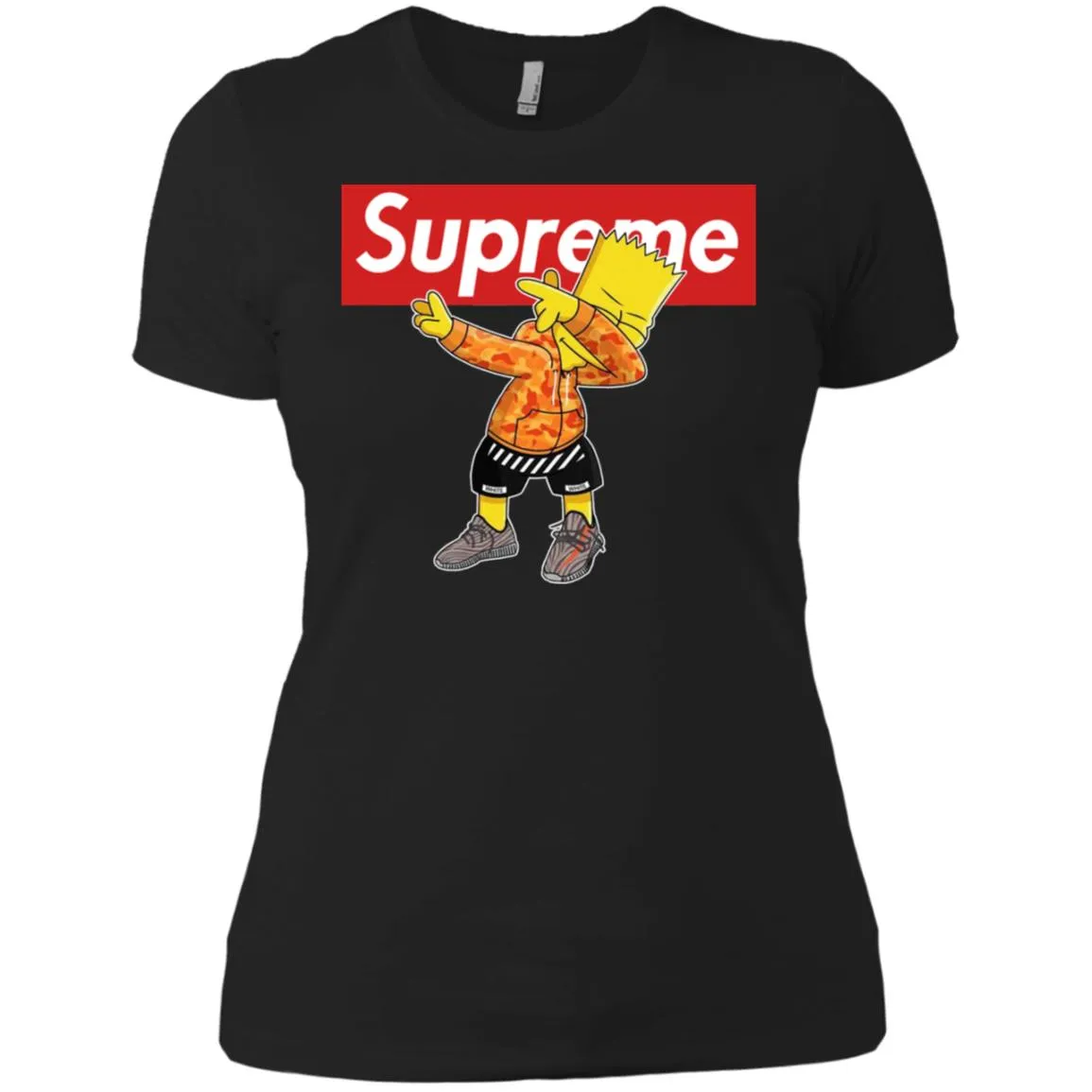 Supreme Dabbing T-shirt Women Cotton T-Shirt