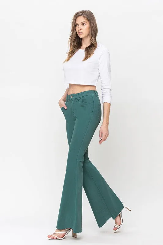 TEEK - Super High Rise Wide Leg Jeans