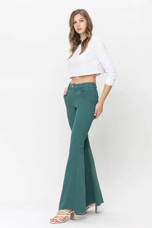 TEEK - Super High Rise Wide Leg Jeans