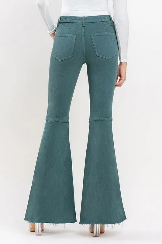 TEEK - Super High Rise Wide Leg Jeans