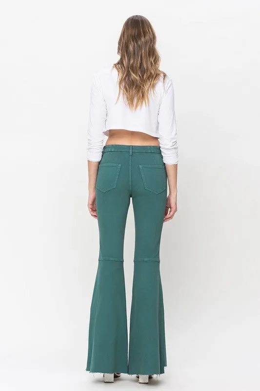 TEEK - Super High Rise Wide Leg Jeans