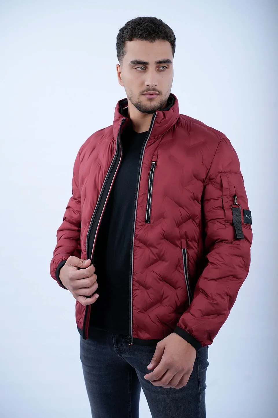 Tom Tailor Hybrid Bordo Jacket