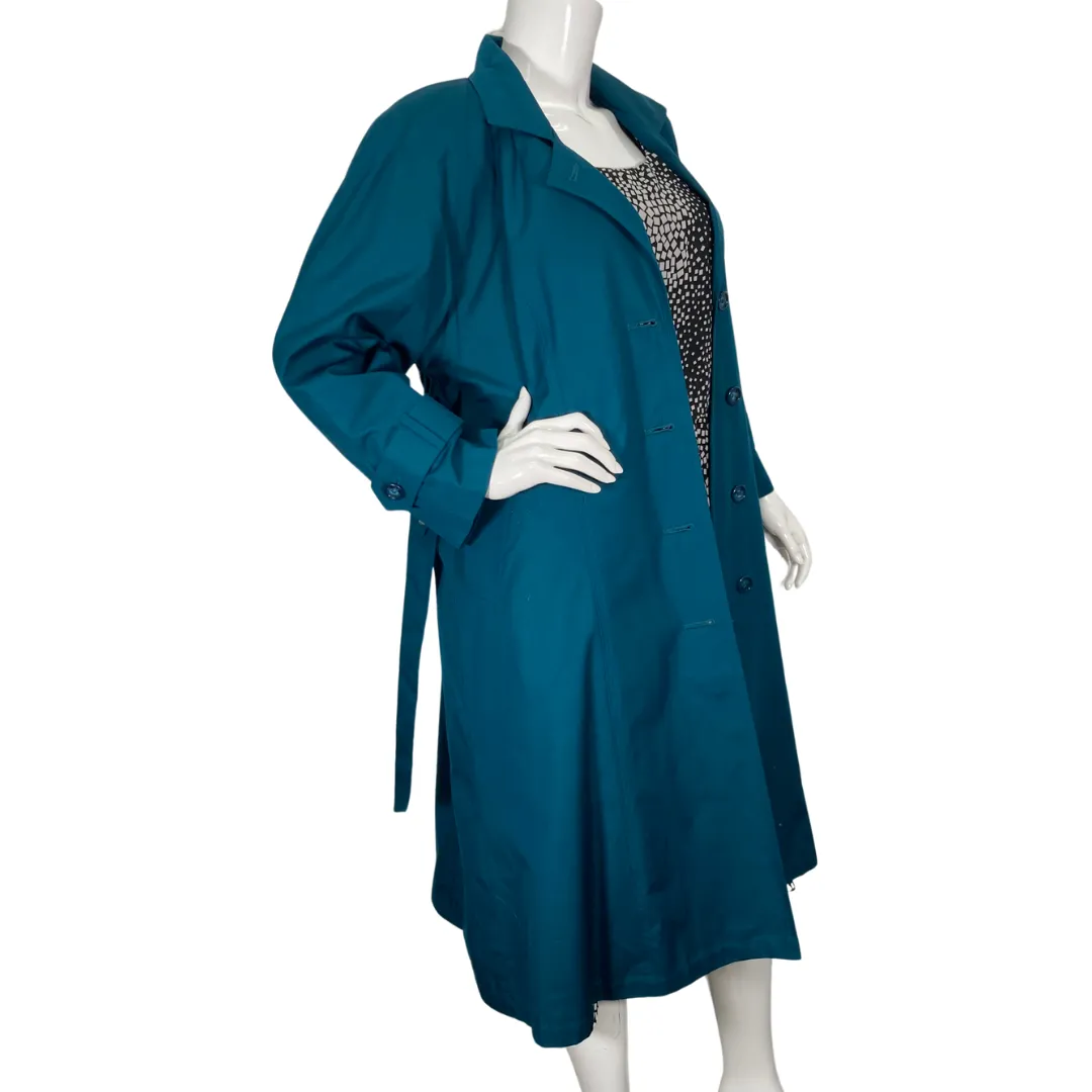 TOWE Teal Trench Coat by London Fog