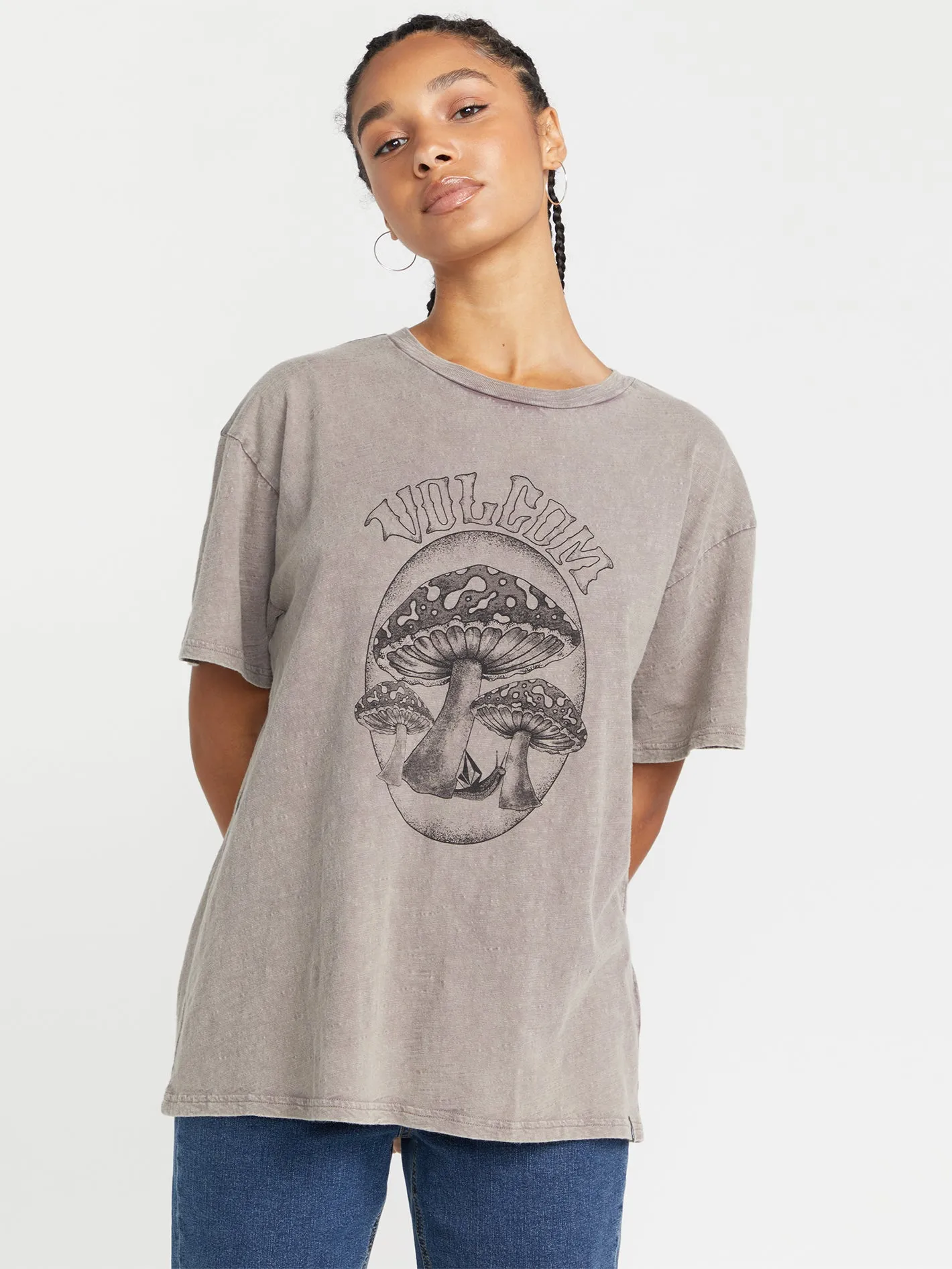 Turnt N Burnt Short Sleeve Shirt - Slate Grey