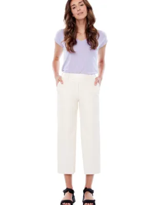 Tyler Madison Pleather Caucho Crop Pant