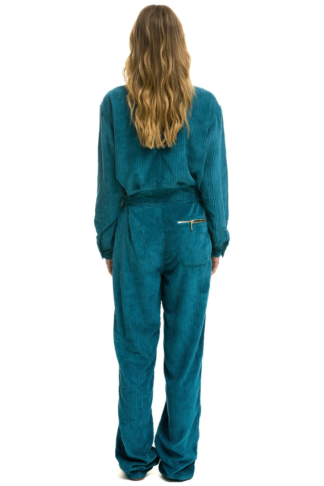 UNISEX CORDUROY FLIGHT SUIT - CAPRI