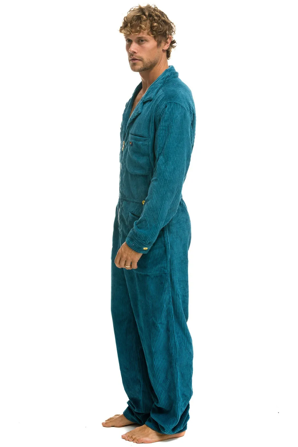 UNISEX CORDUROY FLIGHT SUIT - CAPRI