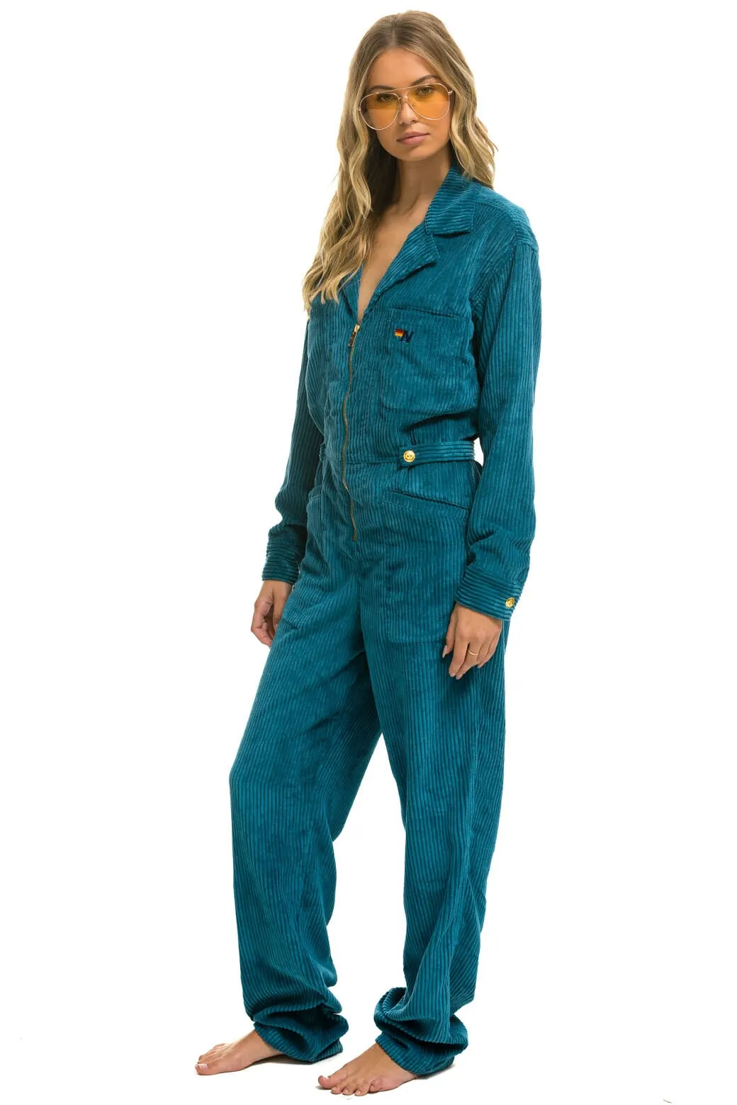 UNISEX CORDUROY FLIGHT SUIT - CAPRI