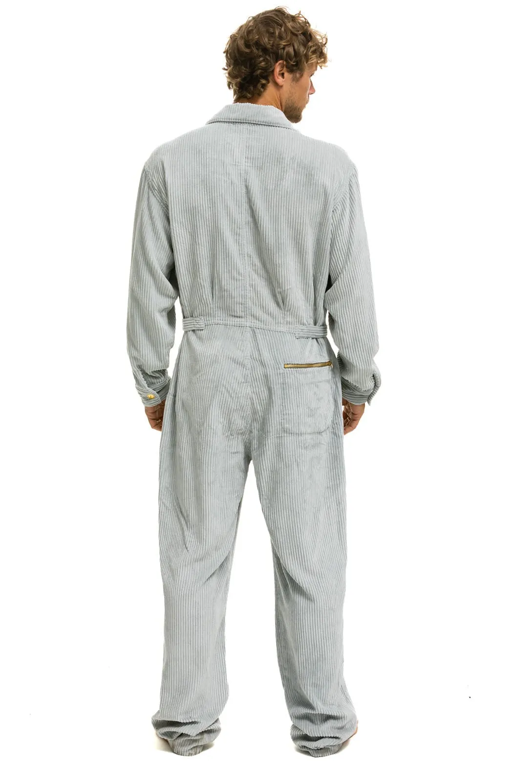 UNISEX CORDUROY FLIGHT SUIT - CLOUD