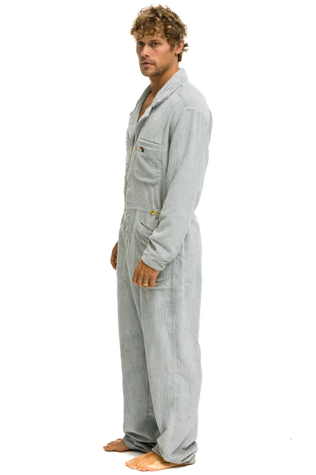 UNISEX CORDUROY FLIGHT SUIT - CLOUD