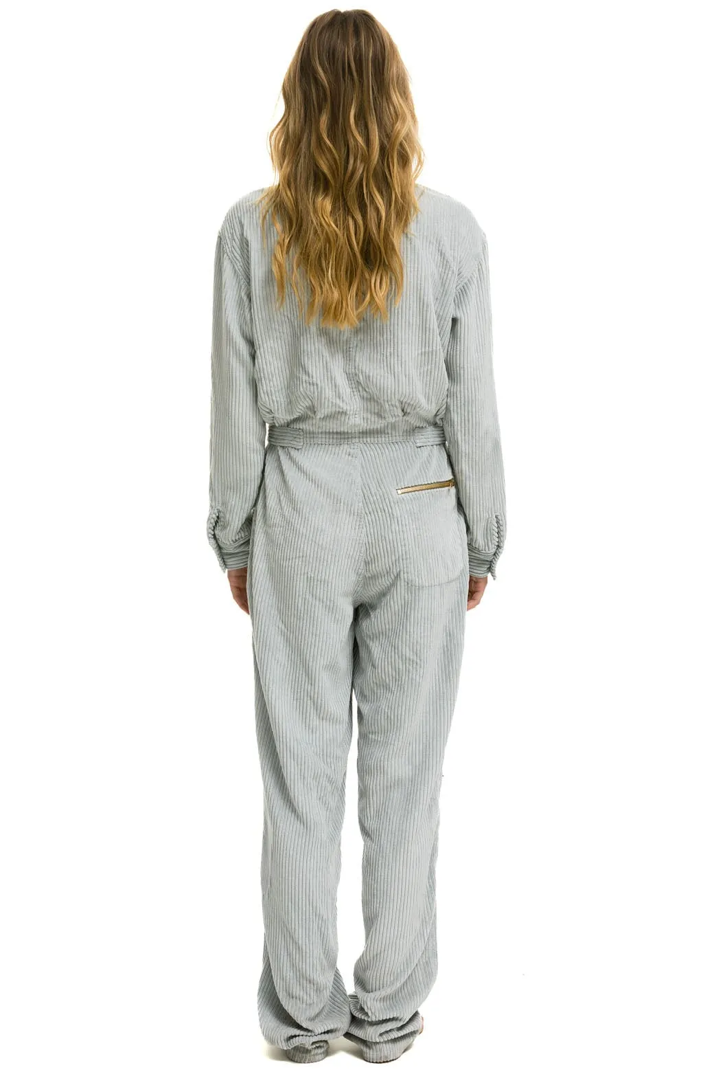 UNISEX CORDUROY FLIGHT SUIT - CLOUD