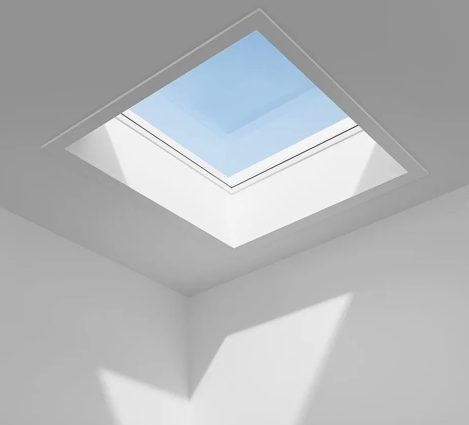 VELUX CFU 120090 1093 Fixed Curved Glass Package 120 x 90 cm (Including CFU Double Glazed Base & ISU Curved Glass Top Cover)