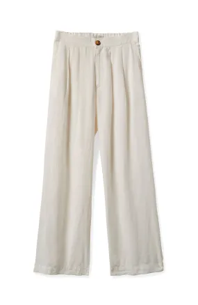 Vintage Linen Wide Leg Pant