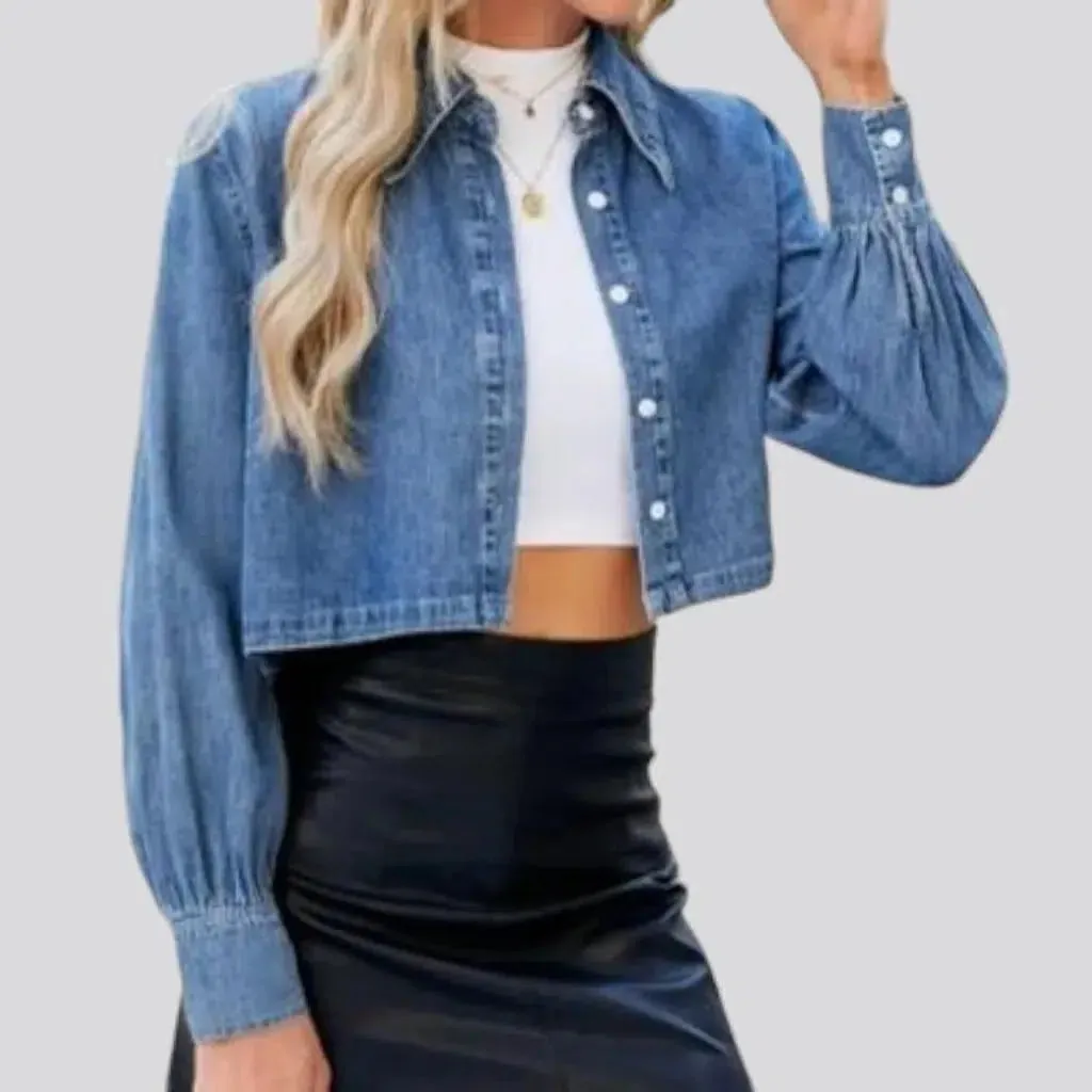 Vintage street women's denim jacket