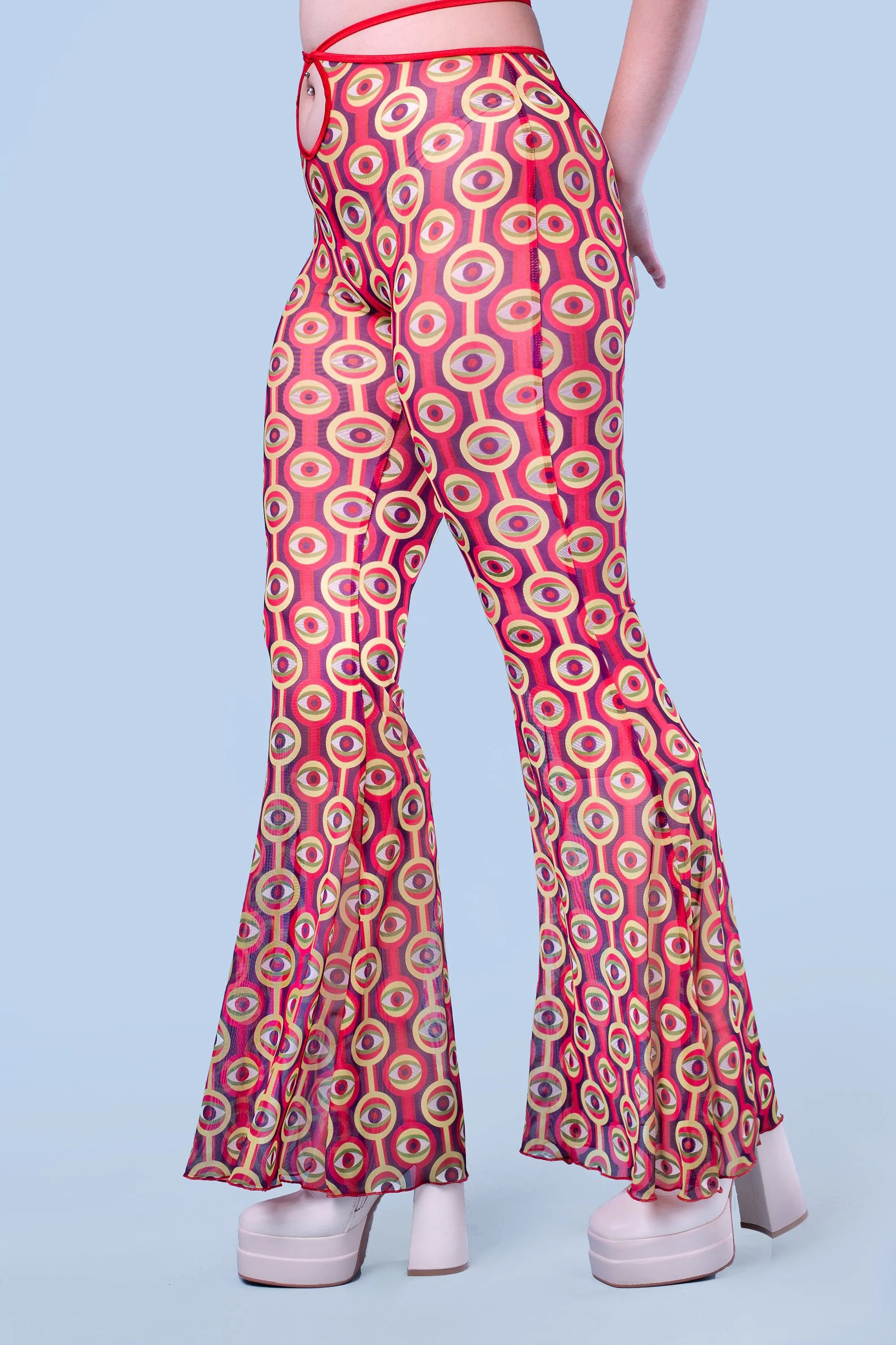 Voodoo Child Mesh Wrap Pants