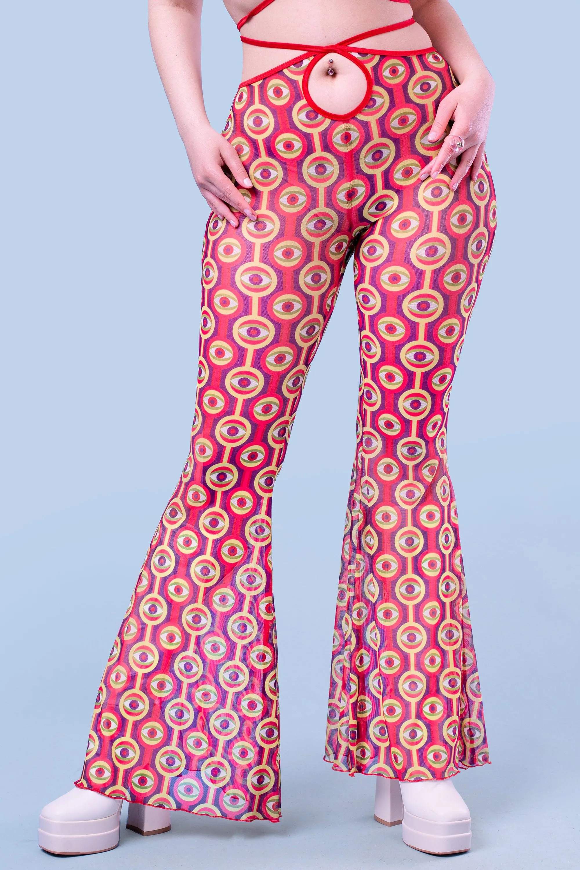 Voodoo Child Mesh Wrap Pants