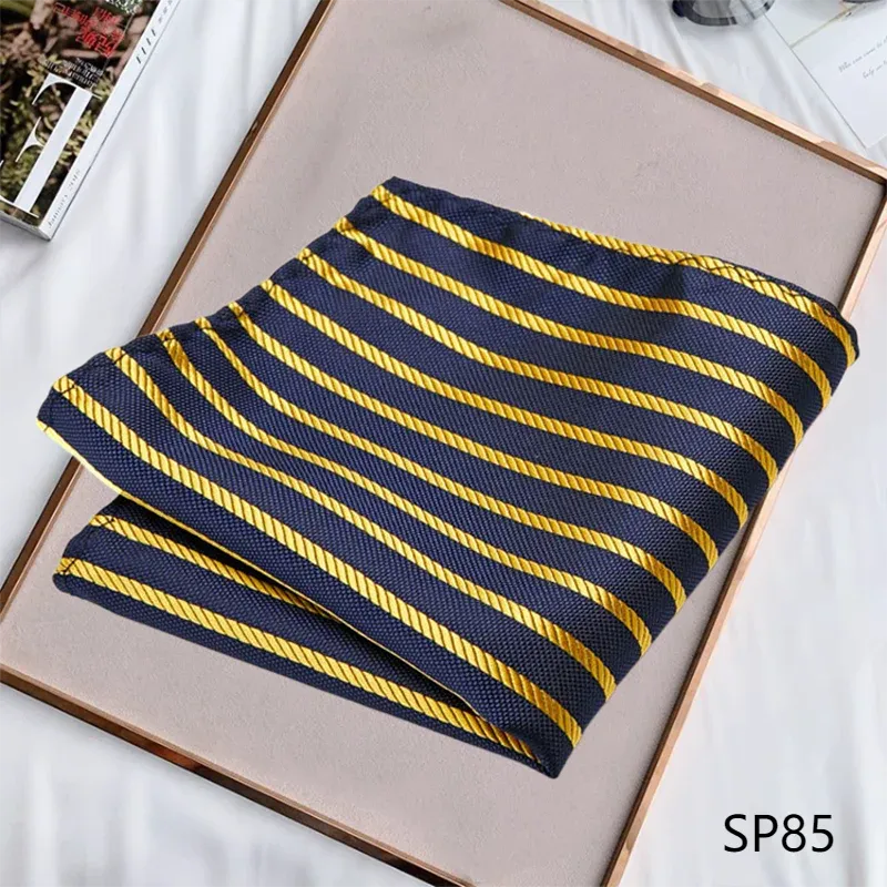 Wiaofellas  -  Luxury Scarf Men's Streak Scarf Pocket Towel Men's  Fall Suit Shirt Business Neck Scarf Men's Retro Scarf Hiphop Men's Scarf