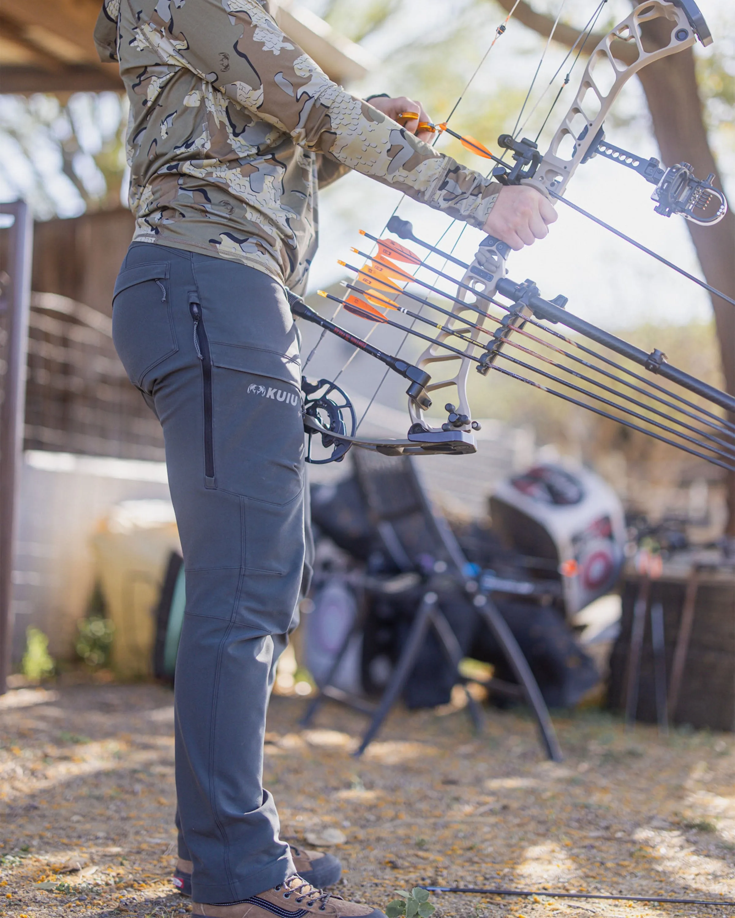 Women’s Attack Pant | Gunmetal