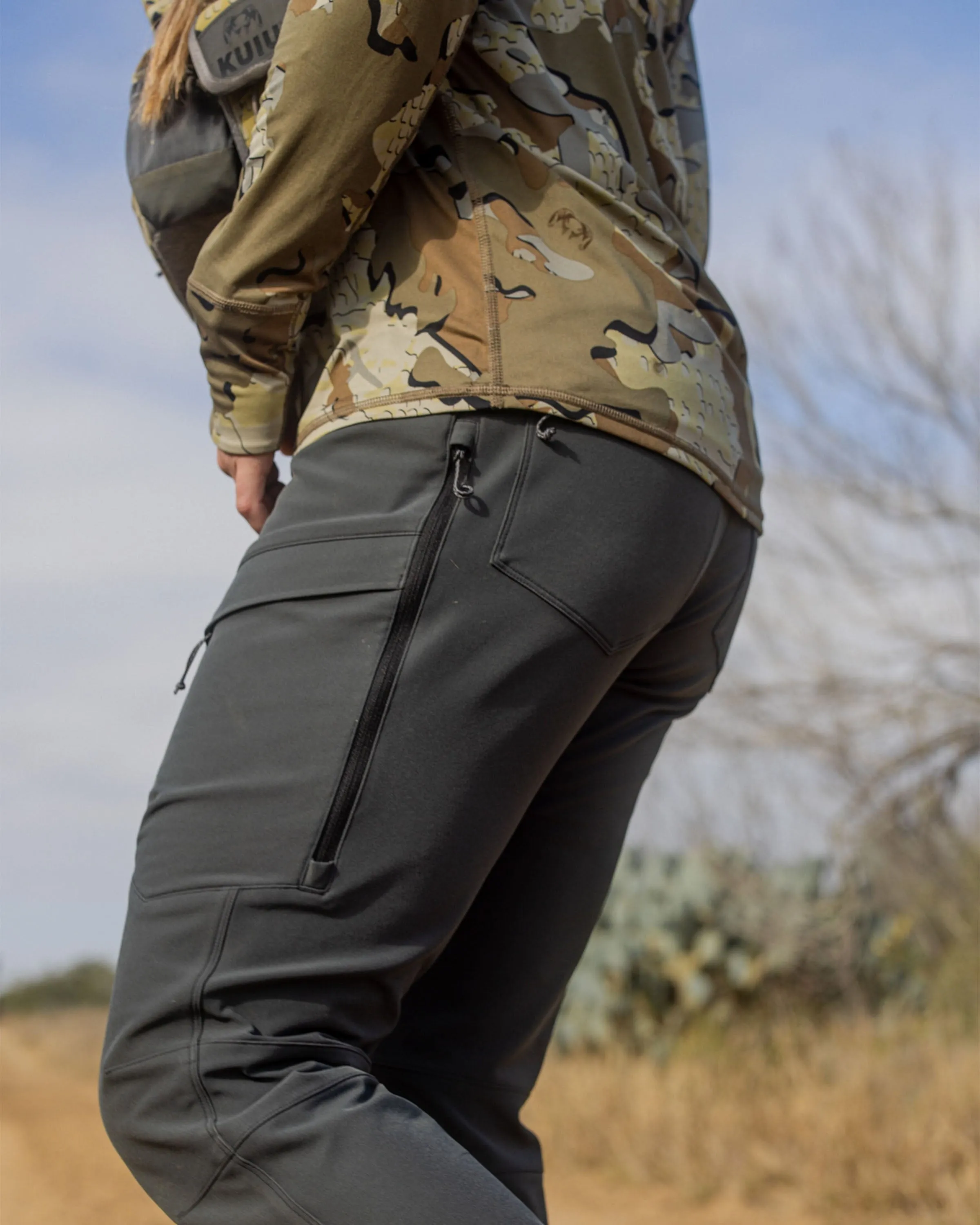 Women’s Attack Pant | Gunmetal