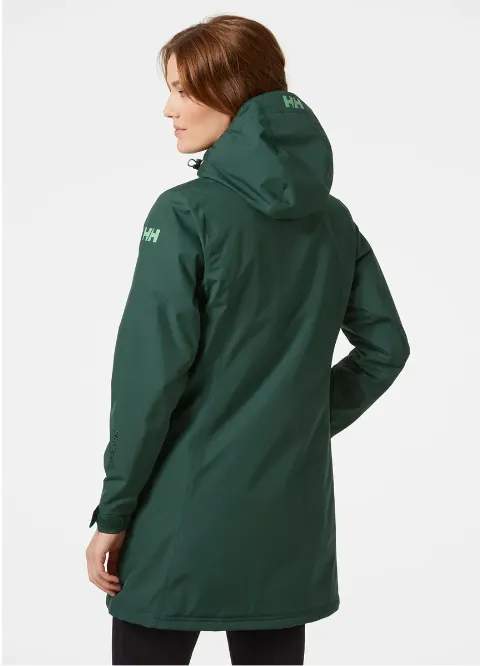 WOMEN'S LONG BELFAST WINTER JACKET - DARKEST SPRUCE