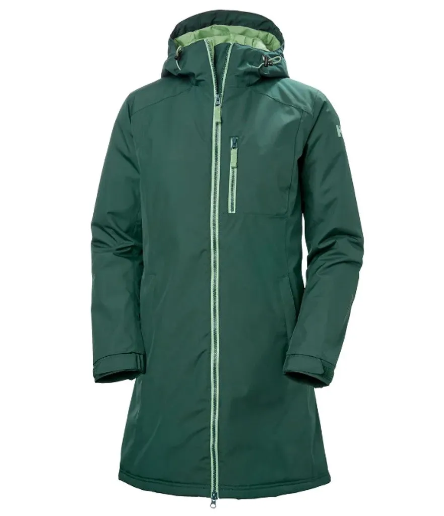 WOMEN'S LONG BELFAST WINTER JACKET - DARKEST SPRUCE