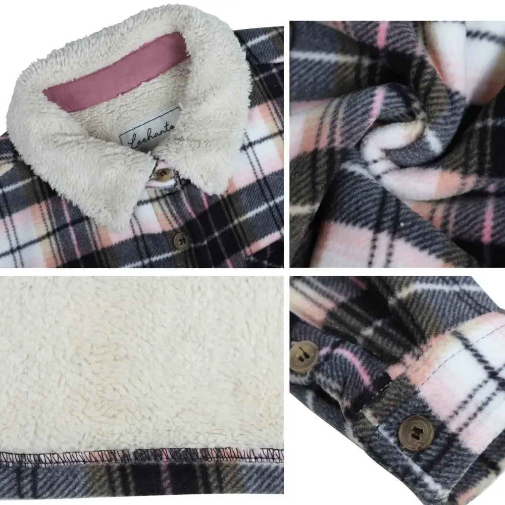 Women's Plaid Flannel Jacket