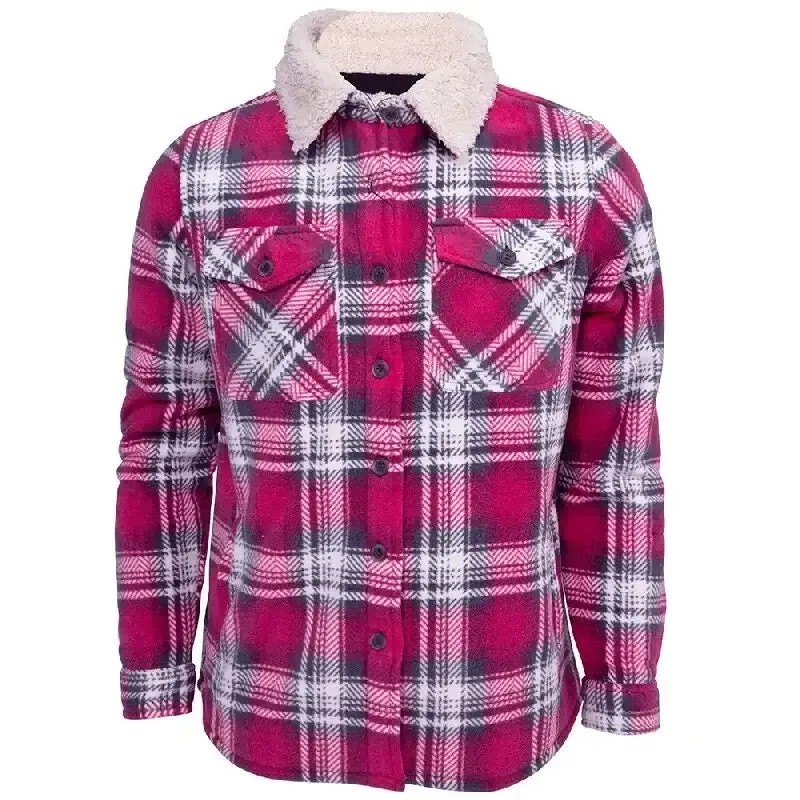 Women's Plaid Flannel Jacket