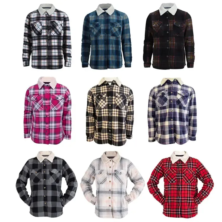 Women's Plaid Flannel Jacket