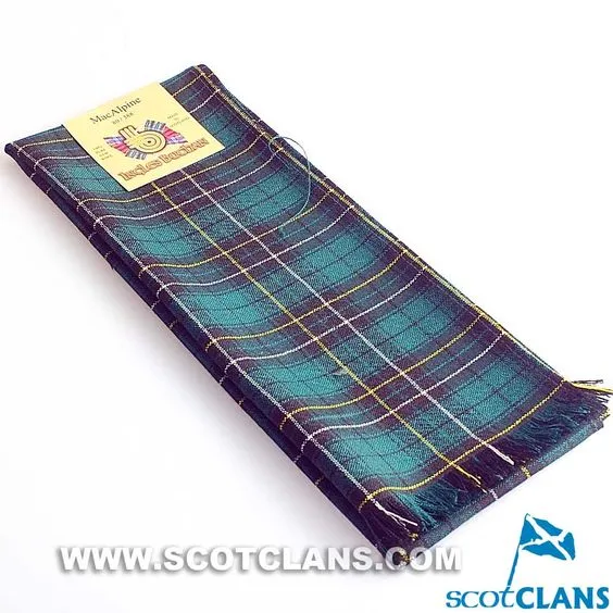 Wool Scarf in MacAlpine Modern Tartan