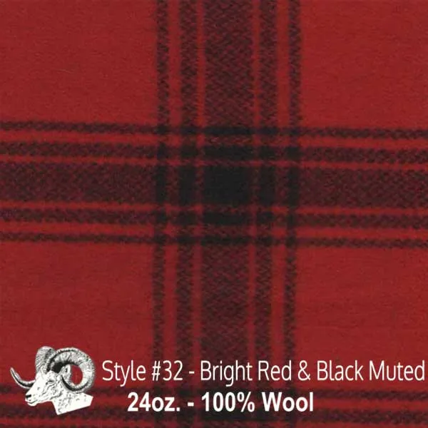 Wool Scarf - Plaid